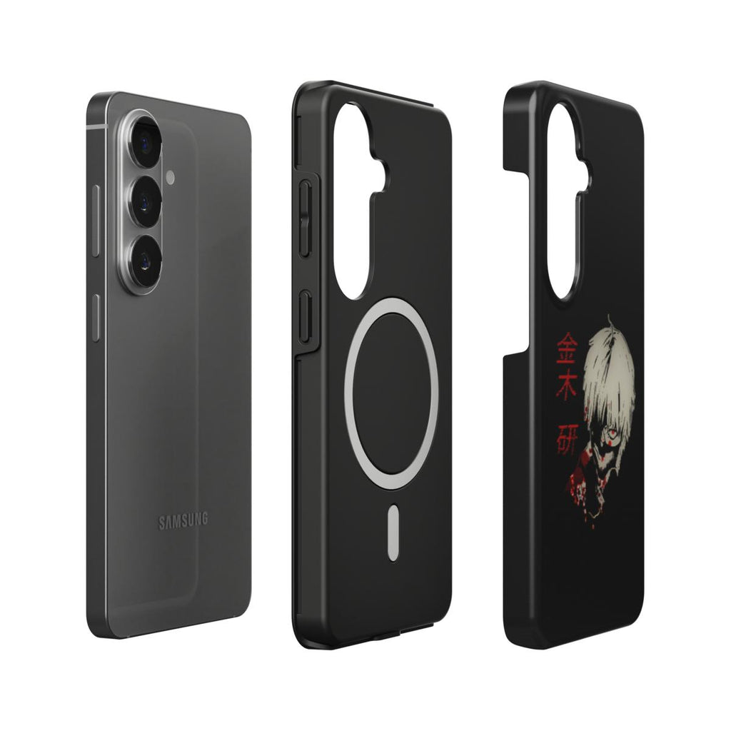 Kaneki Dark Aesthetic Case Samsung - Magnetic Tough